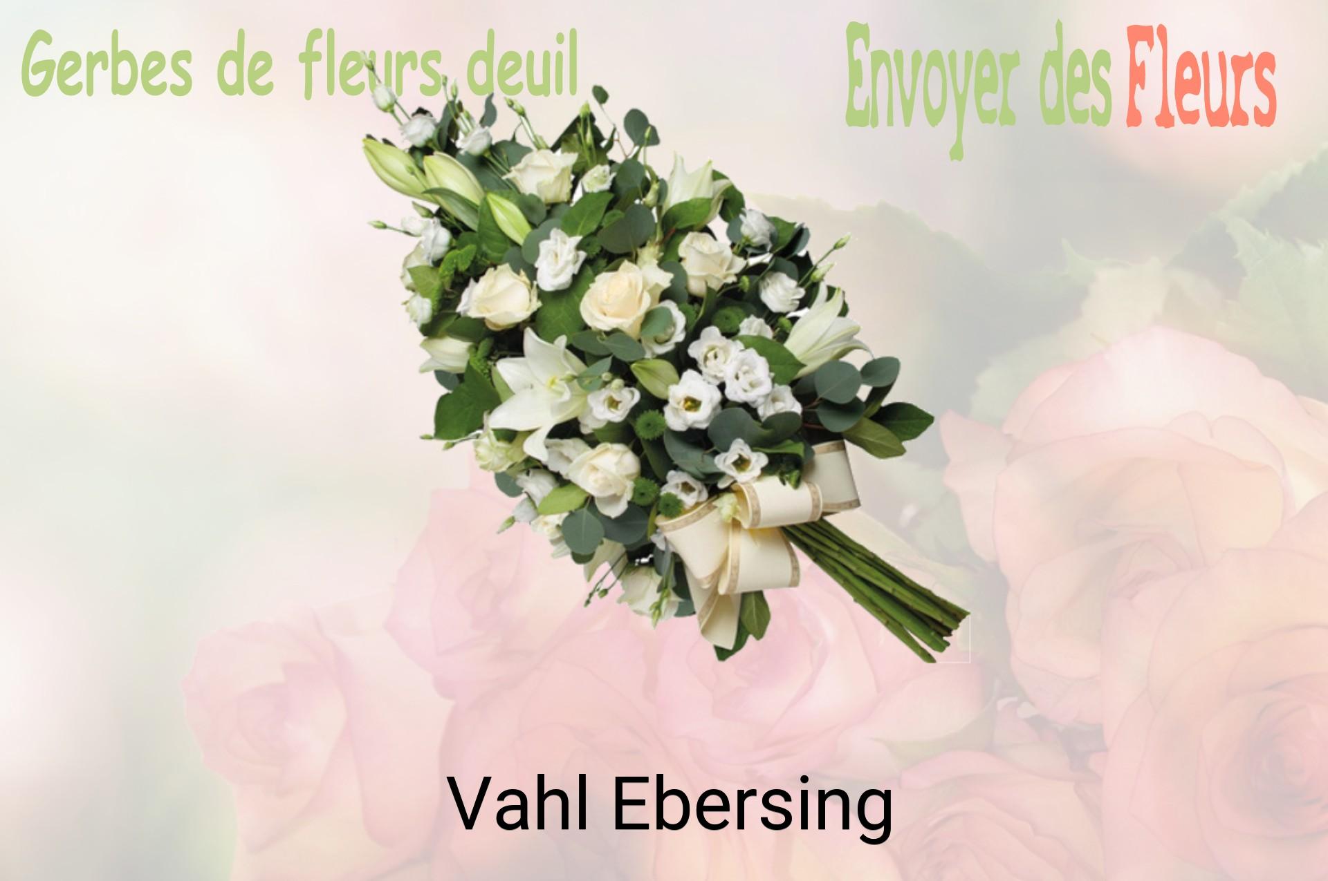 Gerbe de fleurs de deuil livrée à Vahl-Ebersing
